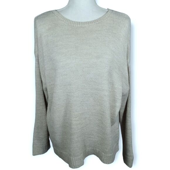 NASTY GAL CREAM/BEIGE SWEATER SZ.M EUC - Picture 2 of 8